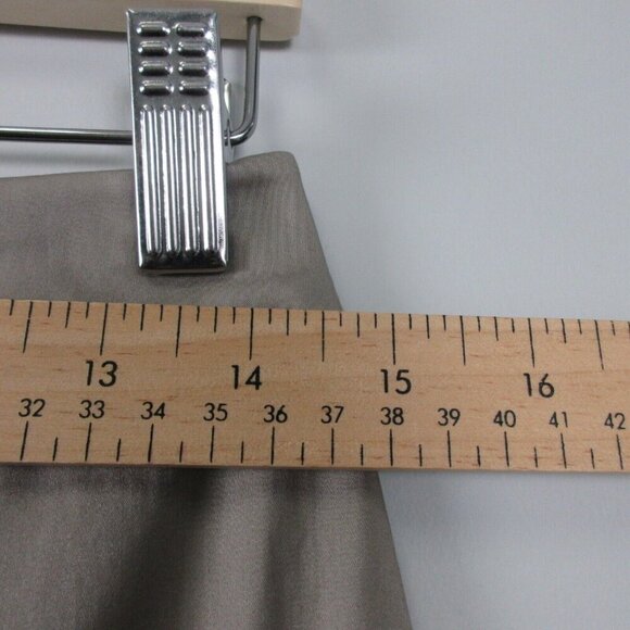 Club Monaco Pencil Skirt 4 Beige Mini Cotton Blend Career Office Business 156 - Picture 6 of 8